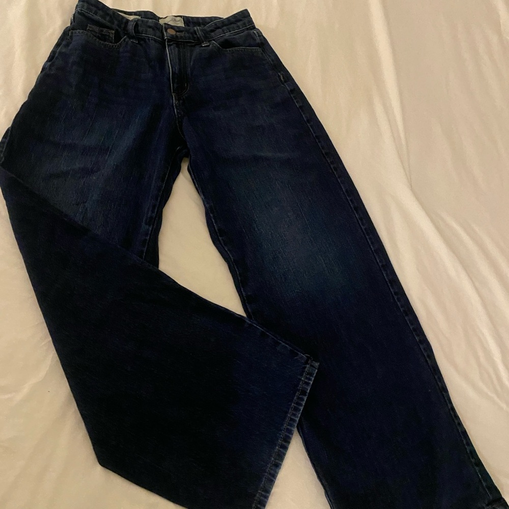 Dark Wash High Waisted Jeans